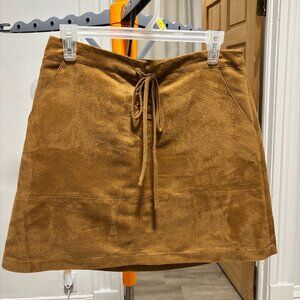 Lauren Conrad Suede Skirt